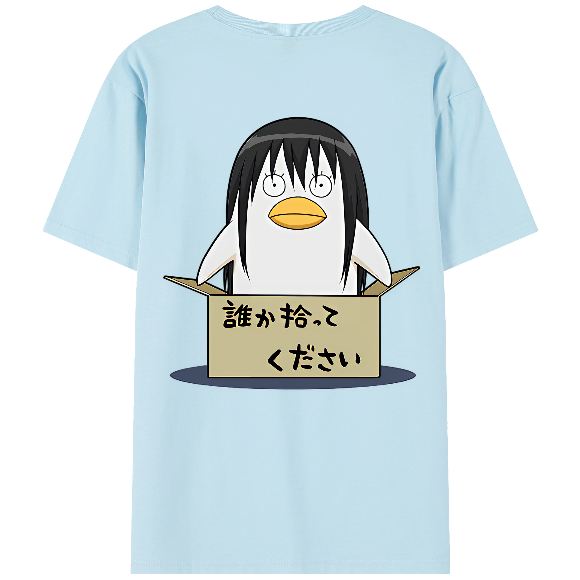 （画像用） ぎんたま 坂田銀時（さかたぎんとき） 神楽 志村新八（しむら しんぱち） GINTAMA Sakata Gintoki Kagura Shimura Shinpachi 綿100％半袖Tシャツ（背面プリント）